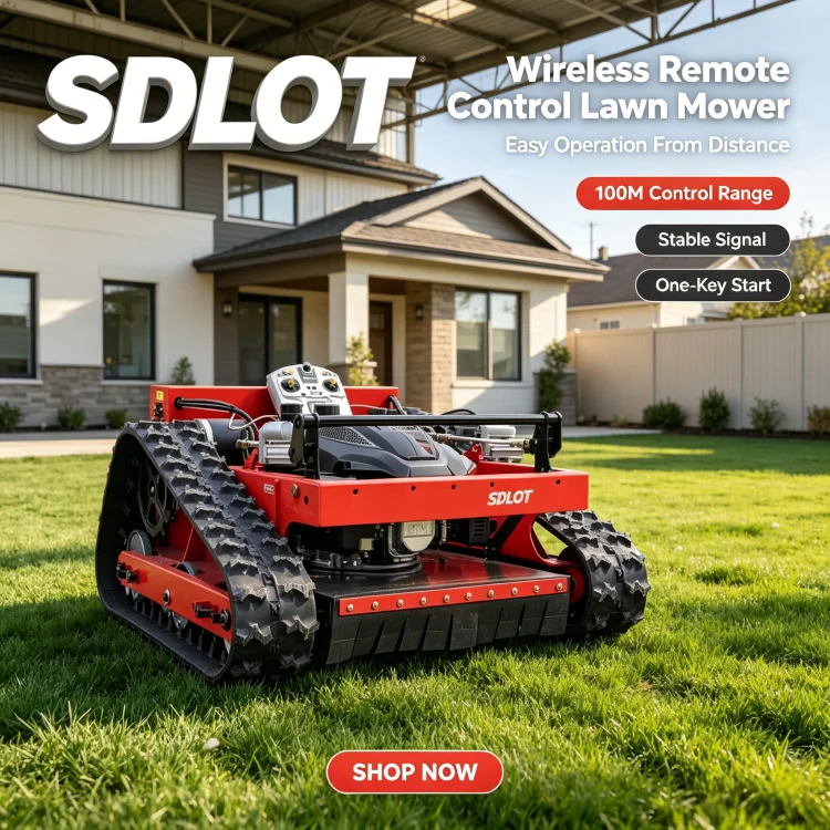Фото Горячая распродажа: Автоматический робот-газонокосилка SDLOT (CE EPA EURO5) для фермерских хозяйств №2