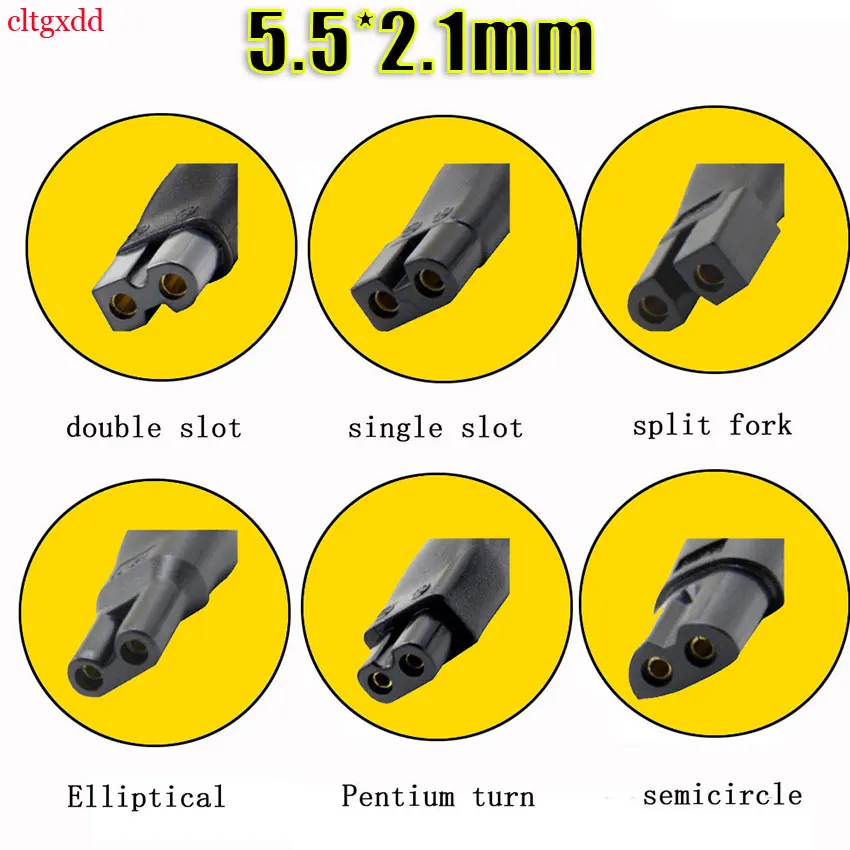 

Адаптер питания с двумя отверстиями, 8 символов, 5521 дюйма, 1 шт.