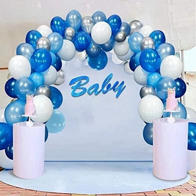 

Blue Balloons Garland Set Arch Kit Blue And White Balloons Blue Birthday Decorations Wedding Party Baby Shower Balloon