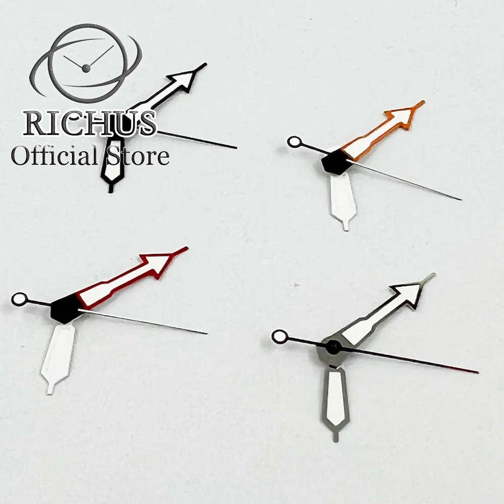 

Watch hands Silver Black Red watch hands Green luminous needs fit NH35 NH36 ETA2824 2836 Miyota8215 8205 821A Mingzhu DG2813 380