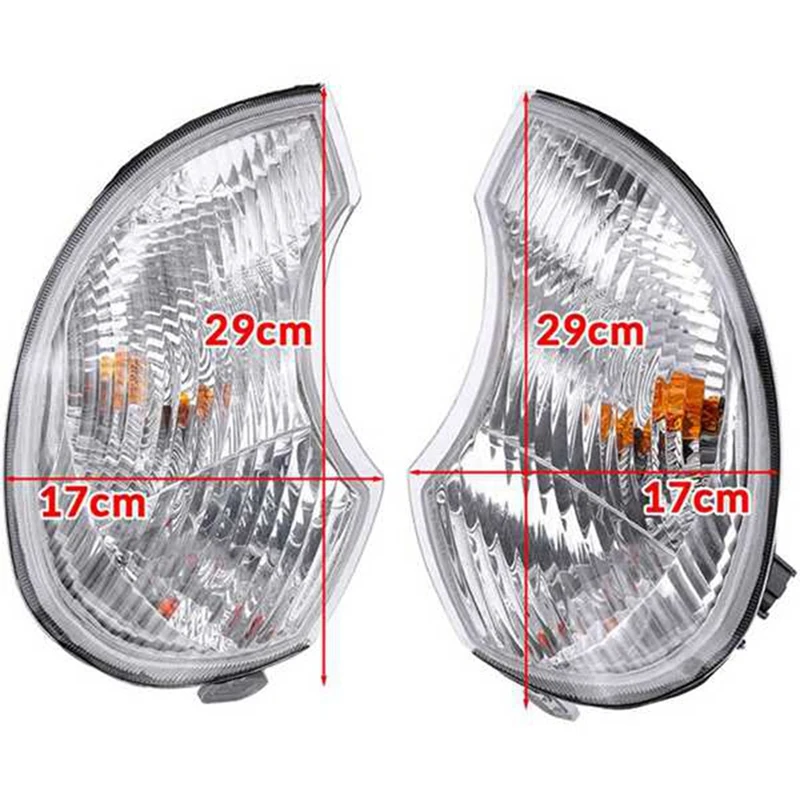 Передняя фара для бампера головная лампа боковой маркер угловой сигнал поворота