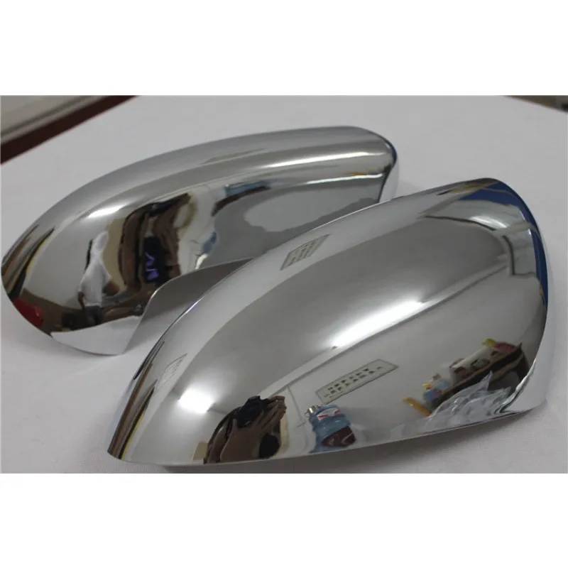 

2 шт., хромированные накладки на боковые зеркала заднего вида для Nissan Qashqai 2007 2008 2009 2010 2011 2012 2013