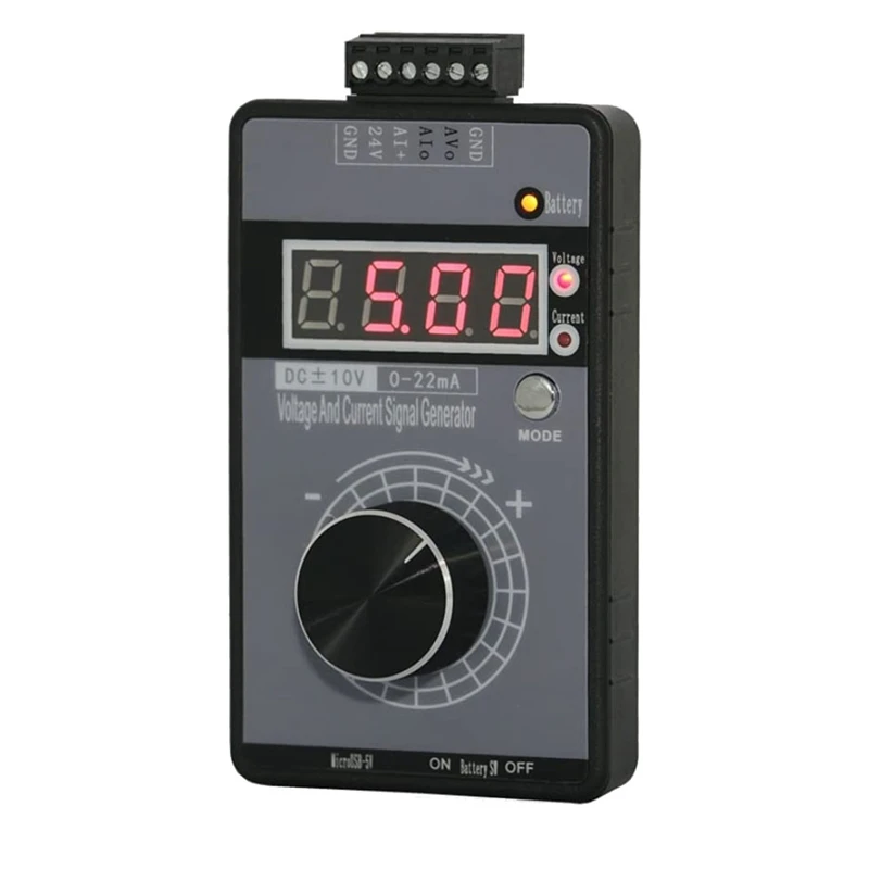 

Adjustable 4-20MA Signal Generator Current Voltage Analog Simulator 0-10V/0-20MA Signal Sources For Value Adjusting