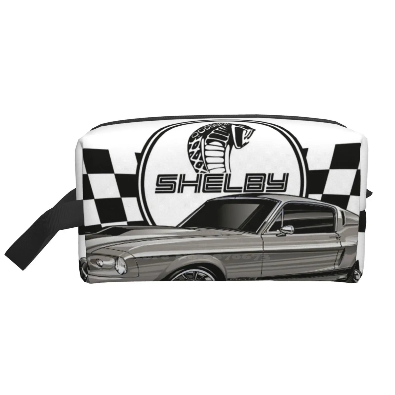 

American Classic Toiletries Storage Bag Luggage Towel Makeup Shelby Muscle Car