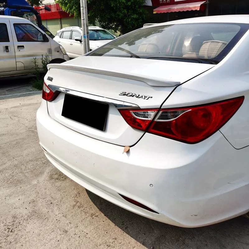 Для Hyundai Sonata 2011 2012 2013 2014 Задняя Крышка багажника автомобильный спойлер Крылья