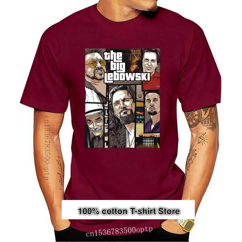 

Inspirada en Lebowski, camisa 100% de algodón, el tipo Coen Brothers
