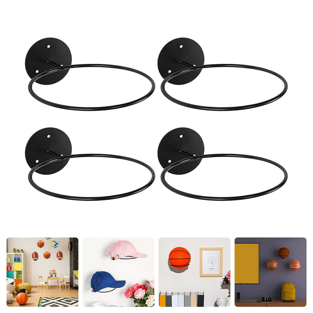 

Держатель Wallstorage, баскетбольная стойка, крепление для футбола, монтируемый металлический обруч для волейбола, регби, кепки, бейсбола, игры в ...