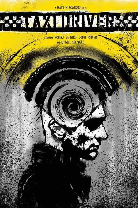 

TAXI DRIVER Movie Art print Silk poster Home Wall Decor