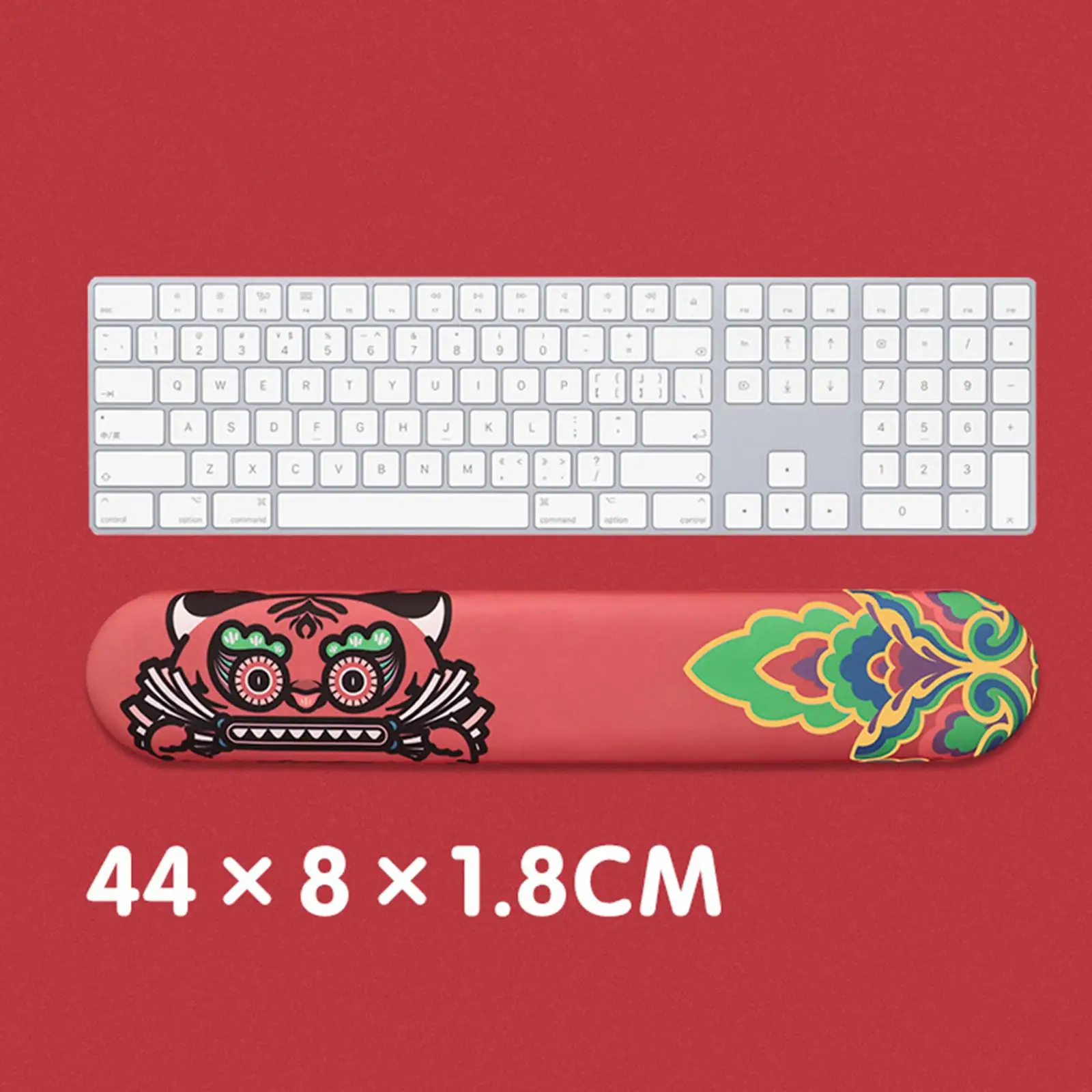 

Коврик для клавиатуры с эффектом памяти, Удобная Нескользящая подставка под запястье, мягкая поддержка для компьютерных игр, набора текста, офиса