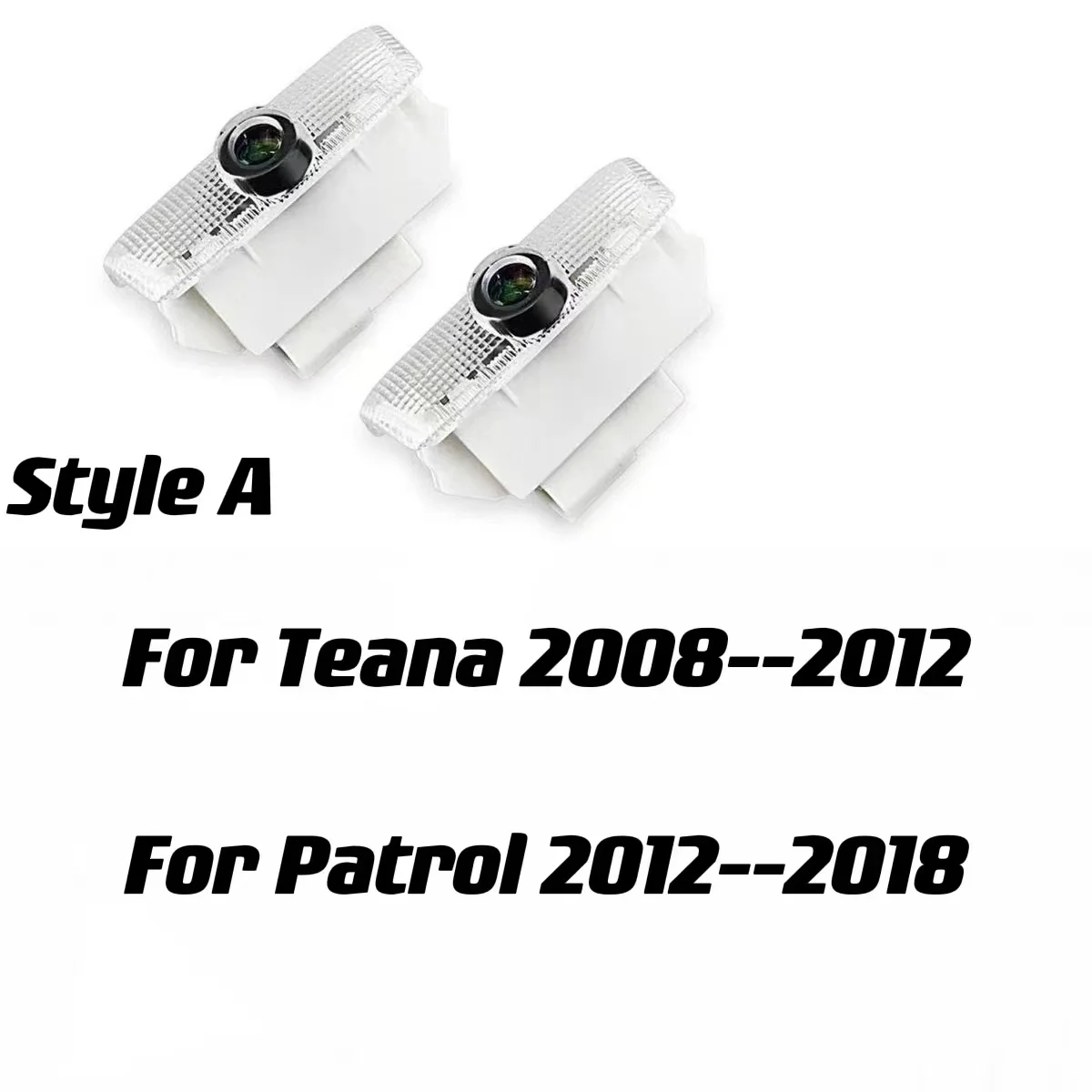 

LED Car Door Welcome Projector Logo Shadow For Nissan Teana Patrol Altima Coupe Sedan Armada Maxima Quest Titan Car Decoration