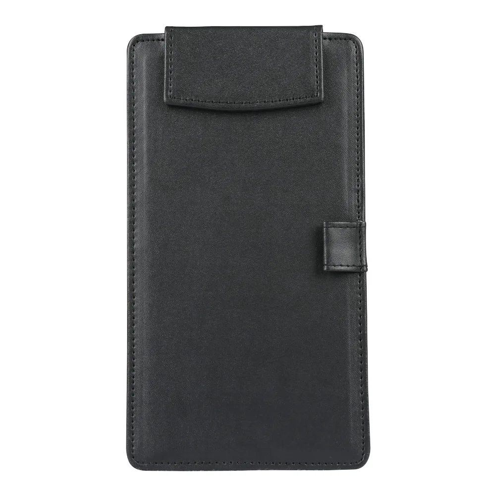 Брошюра для билетов в ресторане A6 блокнот письма Панель меню кожаный зажим