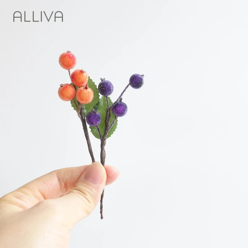 Розничная продажа Бесплатная доставка струны ALLIVA из пенопласта и ягод имитация