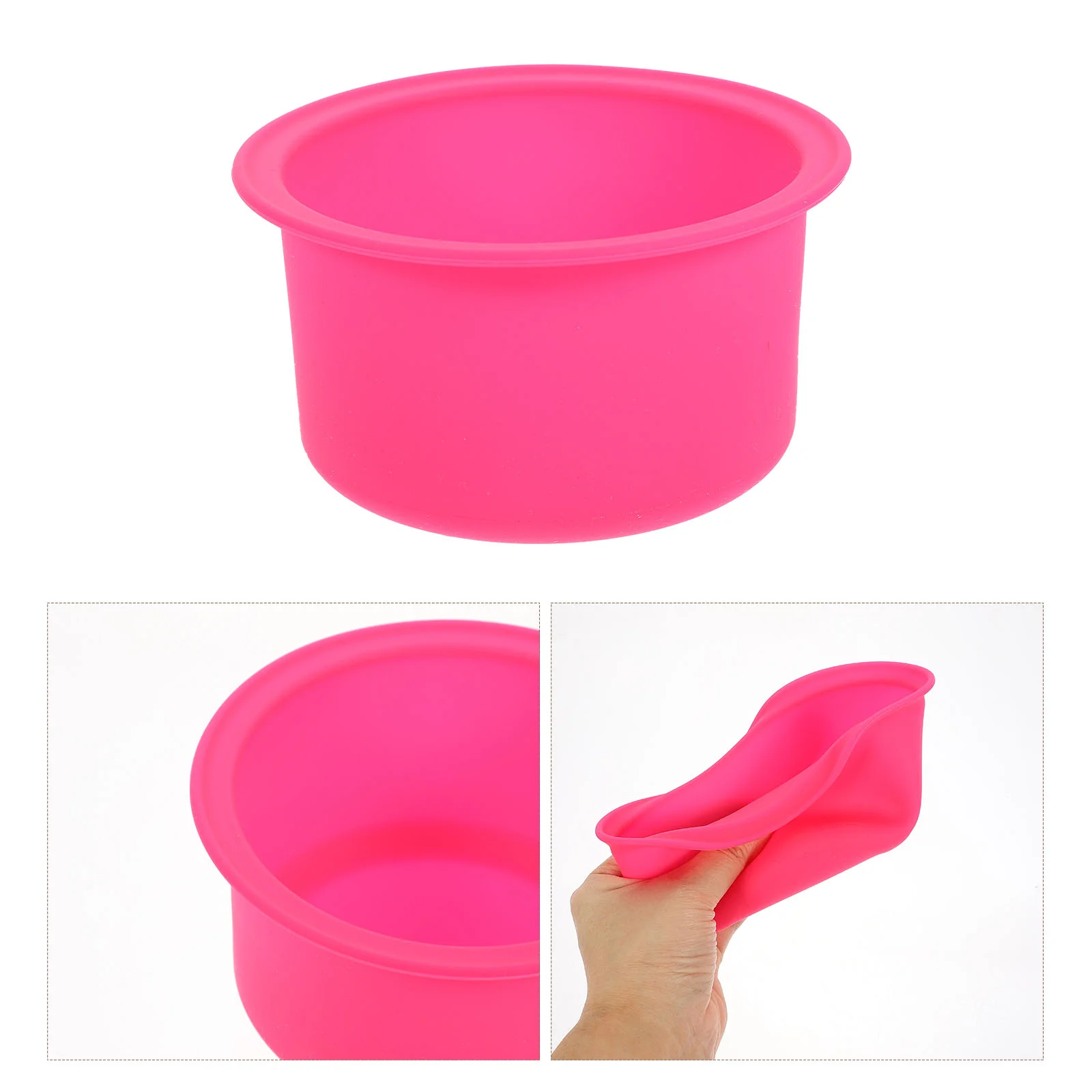 

Wax Melting Bowl Practical Container Heater Inner Pot Accessory Silicone Non-stick Hair Removal Waxing Supply