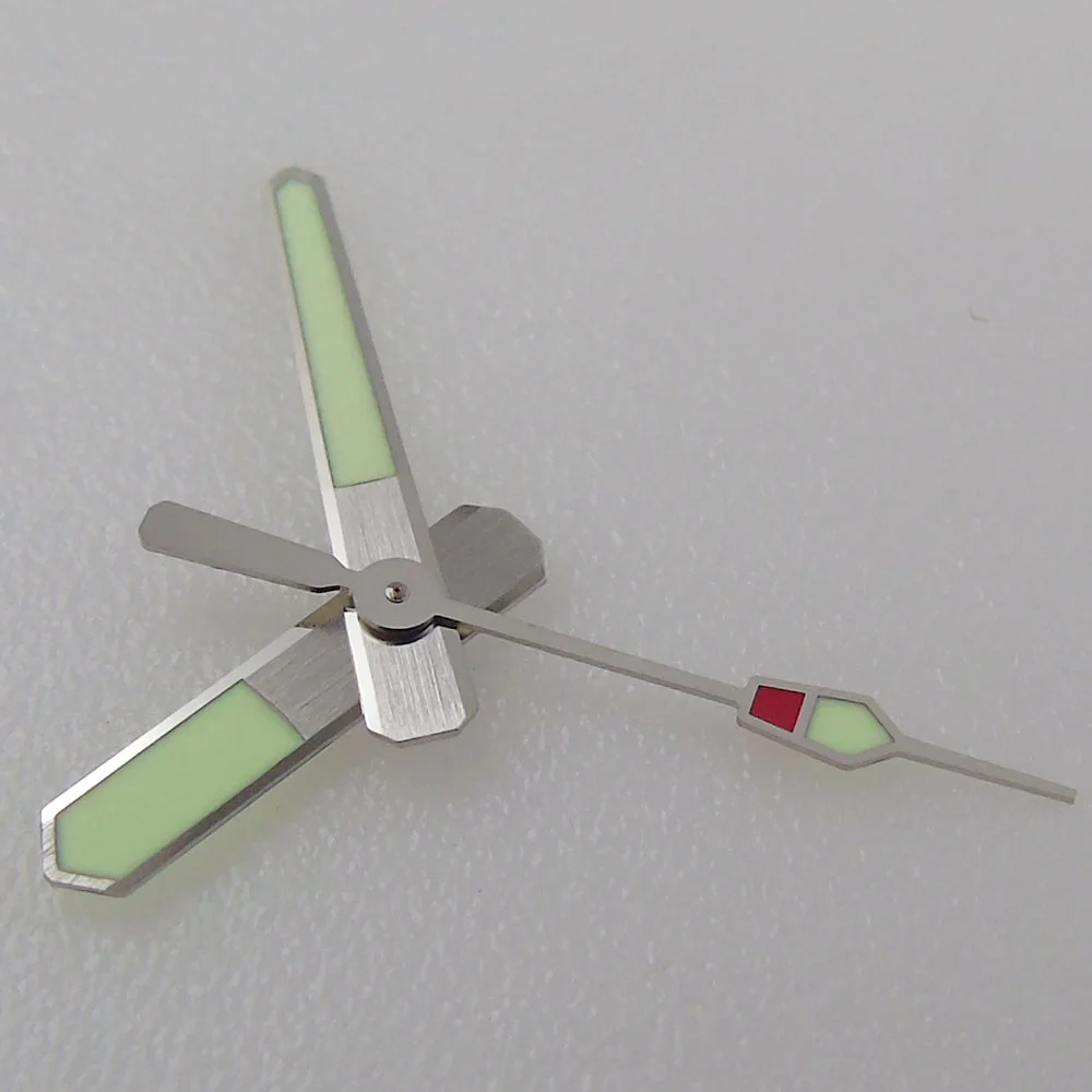 Matelion Super C3 светящийся серебристо-зеленый набор стрелок для часов NH35 NH36 SKX007 009 SKX017