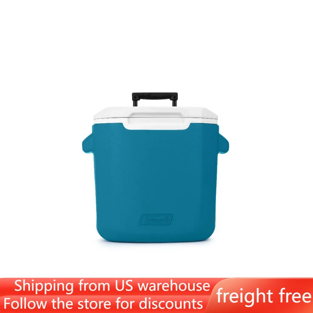 S Chiller 28-quart/19 Can Hard Cooler With Wheels Freight Fr