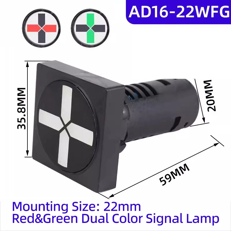 

Светодиодный двухцветный сигнальный светильник ZPETZANE