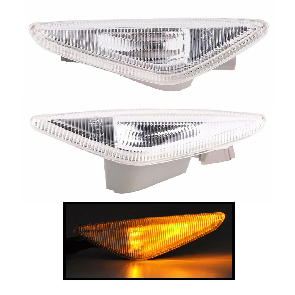 

Боковые габаритные огни, 2 шт., 12 В, фонарь для BMW X3 X5 X6 E70 E71 2008 - 2014 E72 F25, поворотный сигнал 63137171007 63137171008