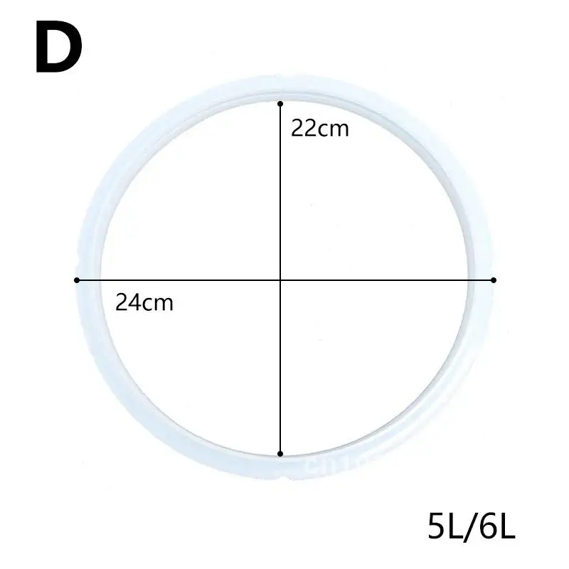 Уплотнительное кольцо для скороварки Белый силиконовый уплотнитель плиты