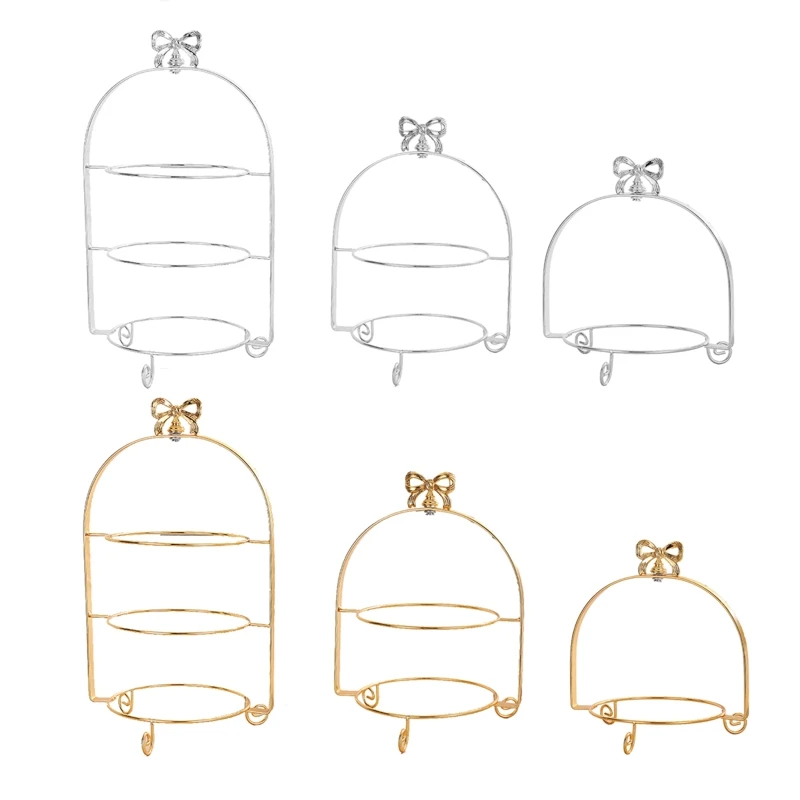 

Iron Cake Stand Decoration Display Rack Antique Display Tower Cupcake Stand for Wedding Anniversary Cookies Pastry Pie