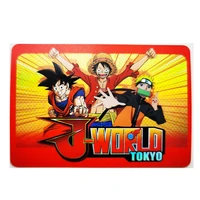 jump big three dragon ball z goku luffy refraction toys hobbies hobby collectibles game anime collection cards