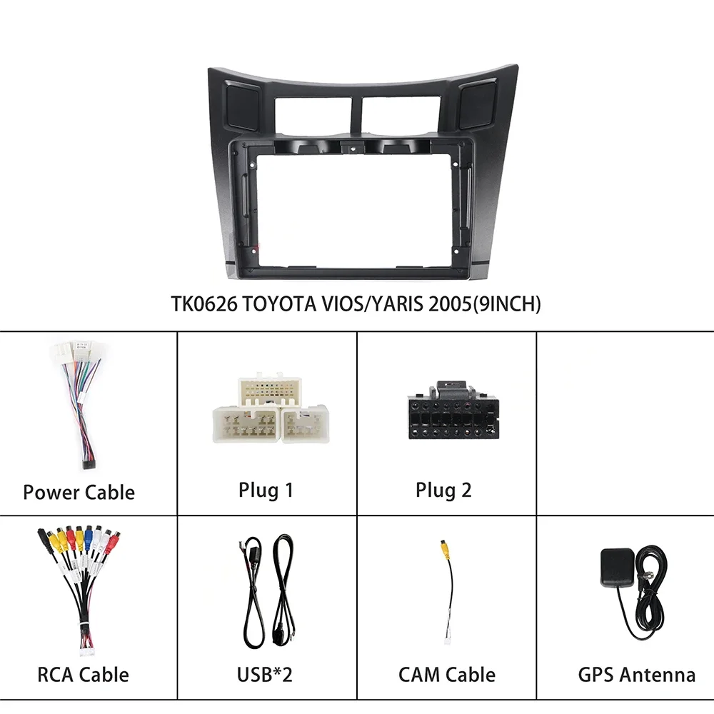 OEM автомобильная рама Приборная панель автомобиля подходит для TOYOTA Highilander 2009 + 10