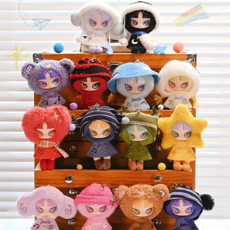 Новинка: Мини-игрушки-сюрпризы Inn Twelve Tiny Wish Keepers в слепых коробках, плюшевые подвески-модели для сумок, модные коллекционные куклы-украшения, подарок для детей (art.: 3920daadcfc1b) - 3920daadcfc1b
