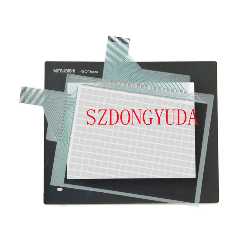 

New 5.7 Inch For GT1050-QBBD-C GT1055-QSBD-C GT1150-QLBD GT1150-QBBD-C LCD Display Protective Film Touch Screen Glass Panel