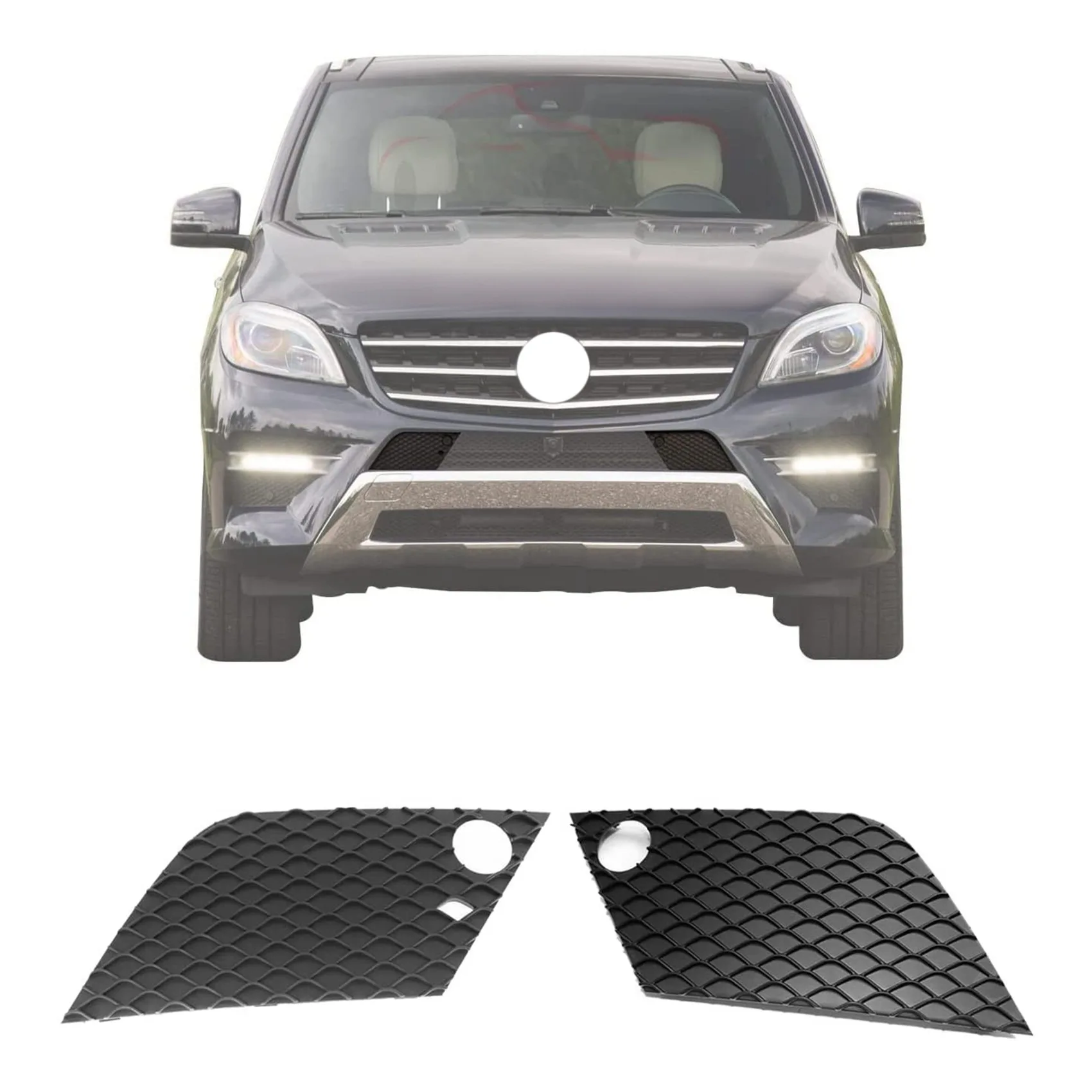 1668851822 1668851722 новый передний бампер для Mercedes Benz Mb Ml Class W166 Amg |