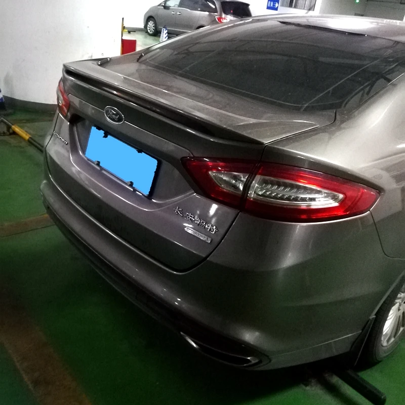 

Для Ford Mondeo 2014 2015 2016 2017 ABS Материал Неокрашенный Грунтовка цвет автомобиля украшение в виде хвостового крыла задний спойлер багажника