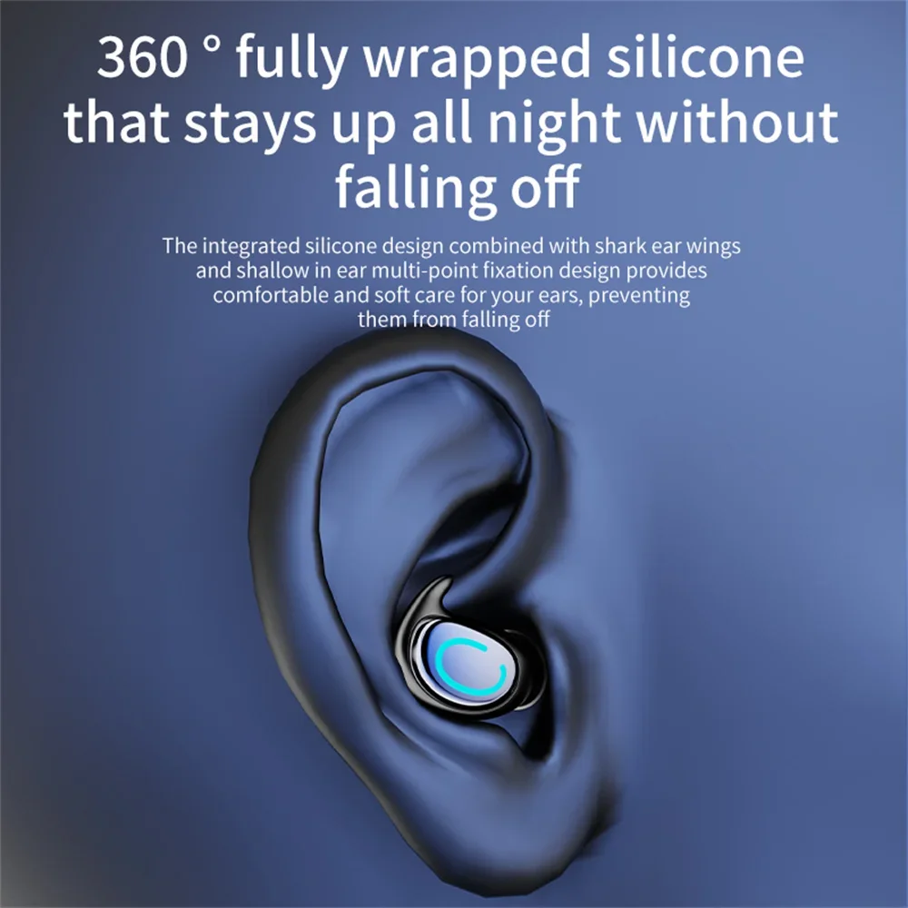 TWS Беспроводные наушники Bluetooth 5.0 Сверхдлительный режим ожидания Бег Бас