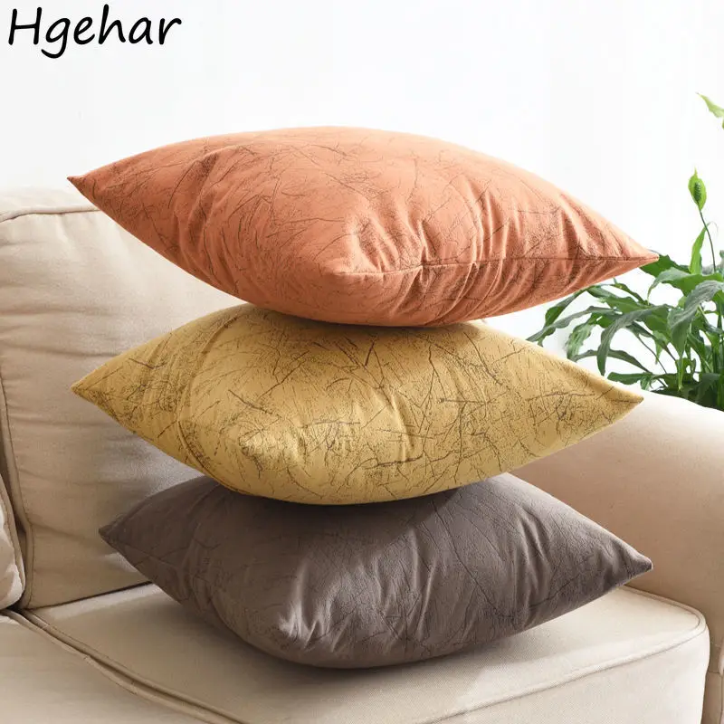 Pillow Case Retro Sofa Fashion Simple Chic All-match Bedroom Decoration Home Textile Basic Comfortable Popular Design Ulzzang