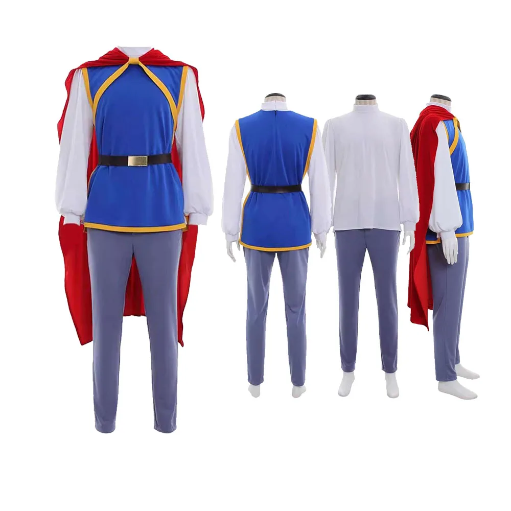 Фэнтезийный мужской костюм для косплея Флориана принца ролевого плея топ и брюки