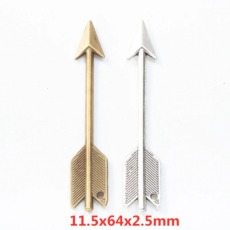 40 шт. 11*64 мм ZAKKA продуктовый креативный ретро элементы холодного оружия лук и