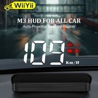 WiiYii HUD Head-Up Display obd2 trip computer Speed Projector OBD2 auto On-Board Computer Fuel Mileage Alarm Car Accessories