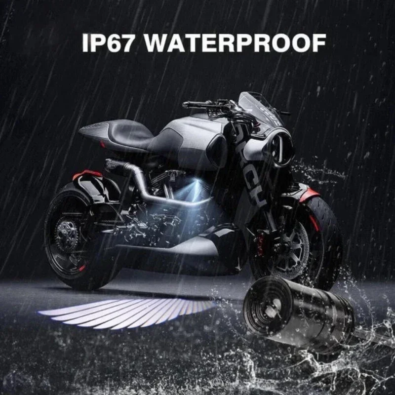 Мотоциклетные светодиодные крылья ангела освещение напольное модифицированное