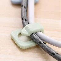 new 18pcspack self adhesive cable clips organizer drop wire holder cord management for power cords charging cables usb cords