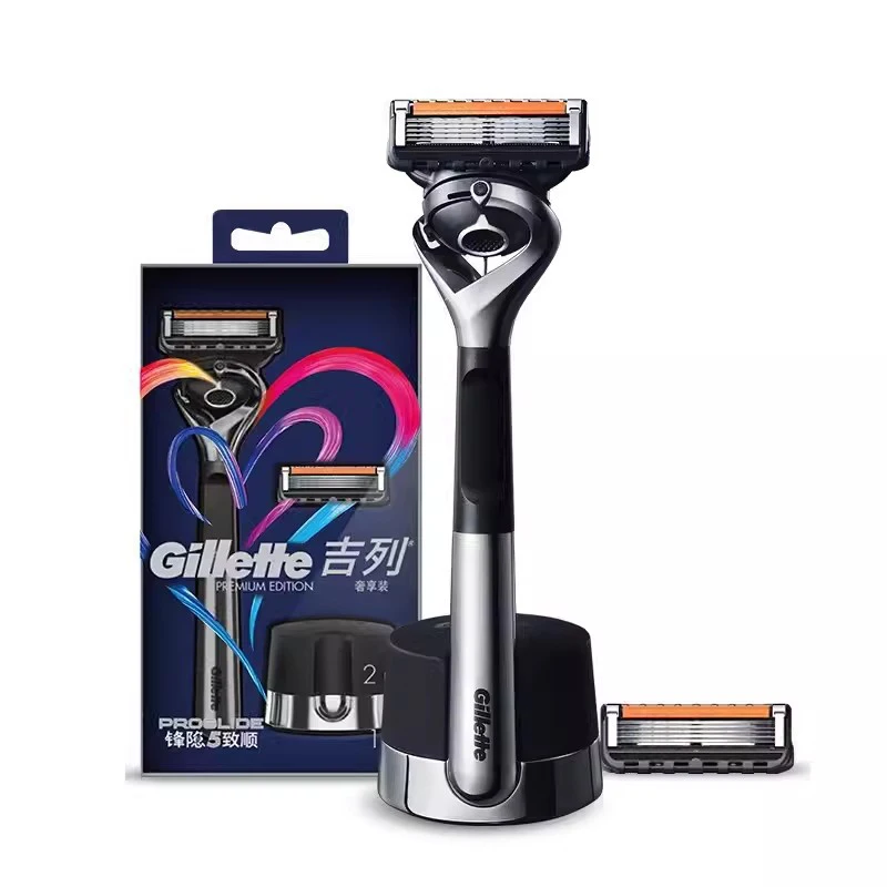 Бритва Gillette Fusion 5 ProGlide Premiul Edition гибкий шар Tech для мужчин с лезвием триммера