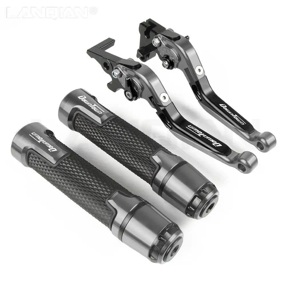 

Motorcycle DOWNTOWN 125/200/300/350 CNC Brake Clutch Lever & 7/8 22MM Handlebar Grips For KYMCO DOWNTOWN 125 200 300 Accessories