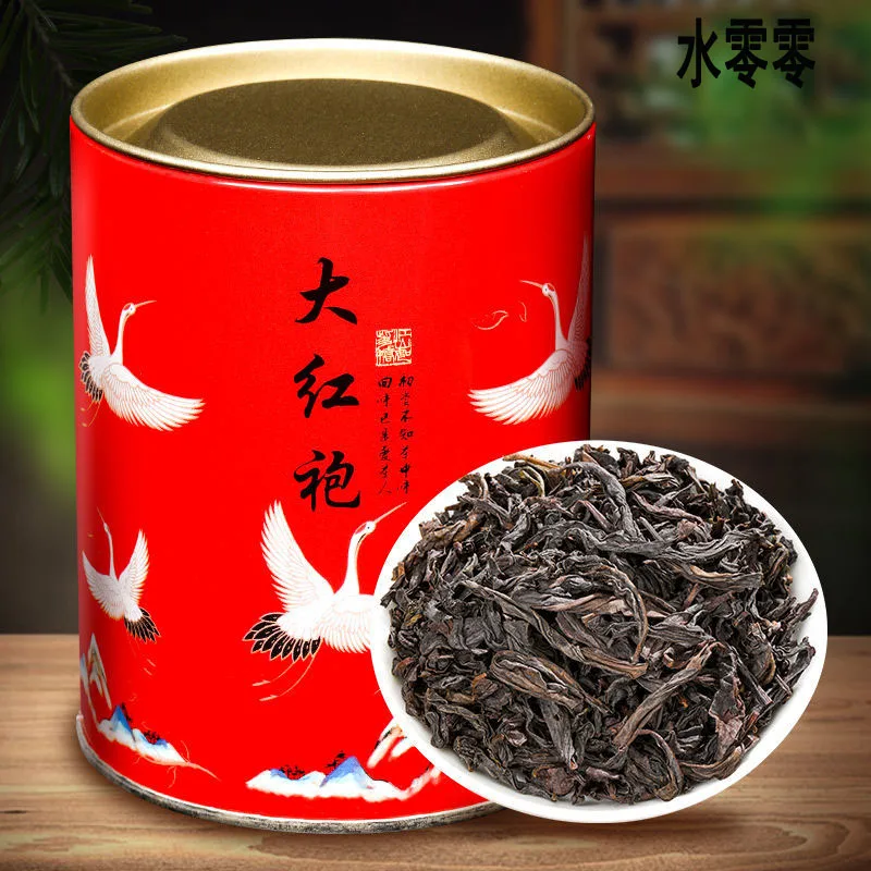 

New China Da Hong Pao 5A Big Red Robe Oolong -Tea Dahongpao Oolong -Tea Organic Green Food 100g/can Tea Pot