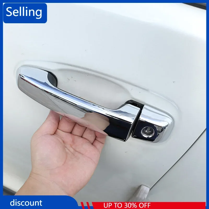 

Для Toyota Land Cruiser Prado FJ150 150 2010-2018 ABS Хромированная дверная ручка отделка автомобильные аксессуары 8 шт. Быстрая доставка