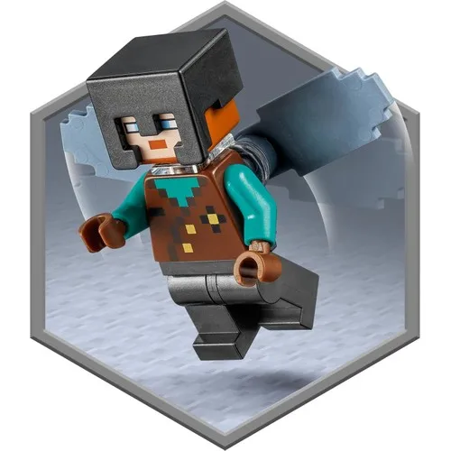 Оригинальный LEGO 21173 Небоскреб Пилот Фигура Шлем Фейерверк Ракета Летающие Фантомы Оранжевый Полосатый Кот Подарок для Детей Конструктор.