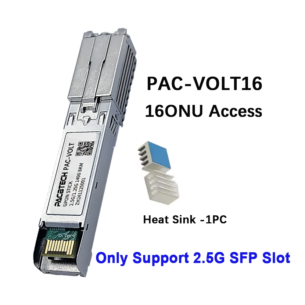 Фото Мини OLT Micro Gpon Olt Stick с одним портом 2 в 1, порта Ftth Fttx 4G 5G Sc Upc Sfp Rj45 Металлическое встроенное мини-волокно OLT №2