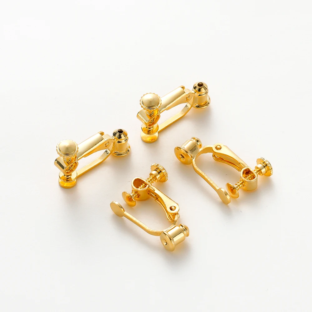 

19mm 14K 18K Gold Plated Brass Round Connector for Necklaces Bracelet Clasps Diy Jewelry Making Supplies Findings