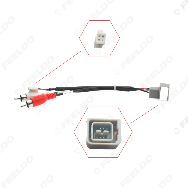 Проводка FEELDO Автомобильная с USB-кабелем для Lada Vesta