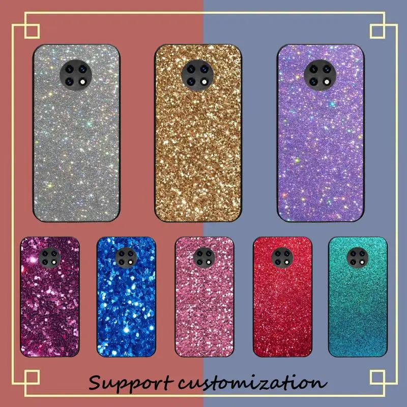 

Shining Glitter Sequins Phone Case for Redmi Note 8 7 9 4 6 pro max T X 5A 3 10 lite pro