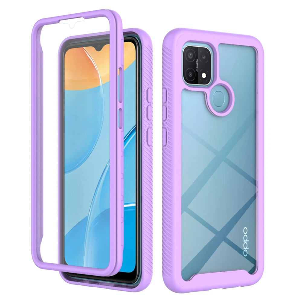 shockproof acrylic mobile phone case for oppo a15 a 15 oppoa15 a16 a52 a72 realme c21y c25y c 21y 25y back cover funda coque free global shipping