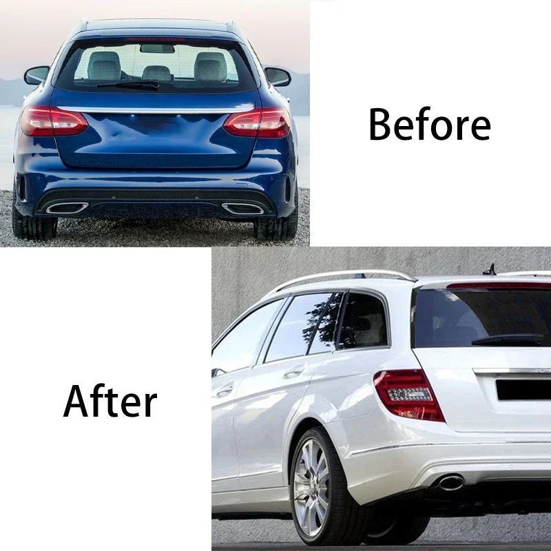 Новый! Для Mercedes Benz C-Class W204 универсал C200 C260 автомобильное заднее окно багажного