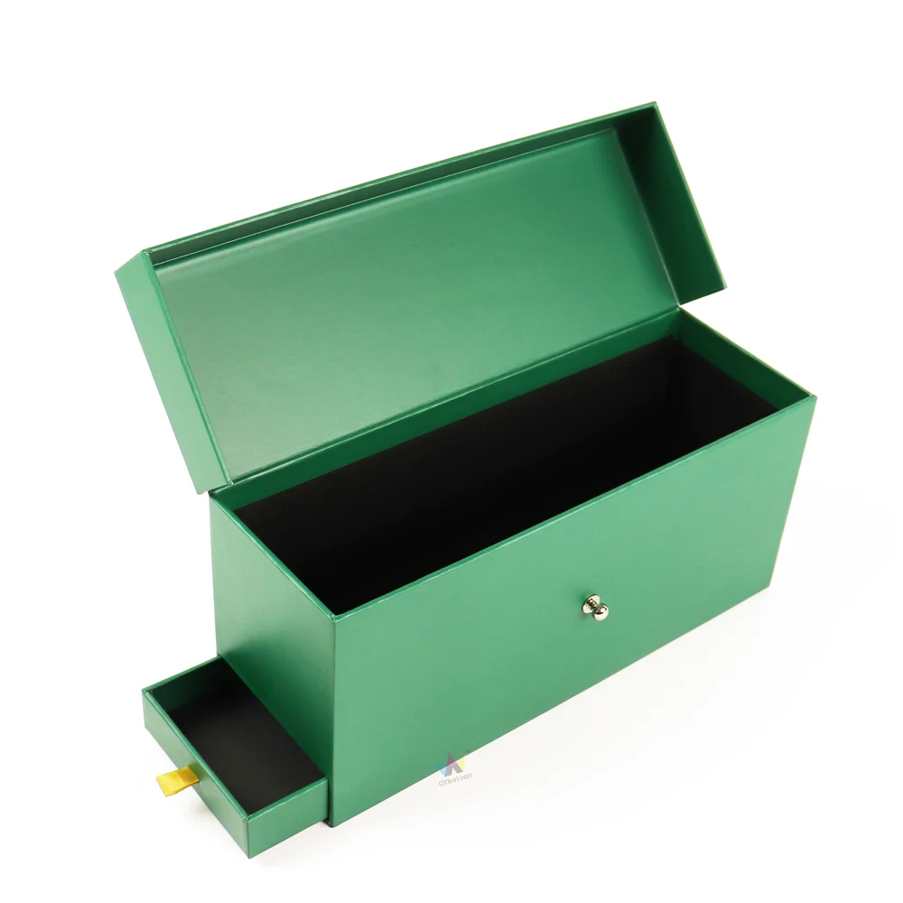 

New Design Custom Printed Magnetic Cardboard Paper Chocolate Packaging Box Wine Accessories Gift Box For Gift