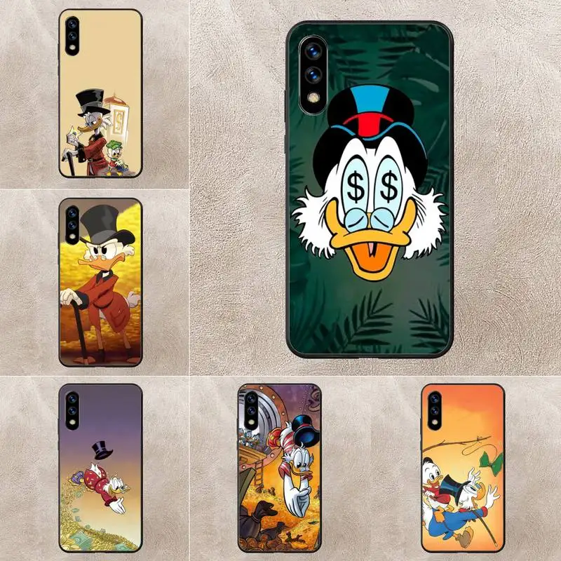 

Scrooge McDuck Phone Case For Huawei G7 G8 P7 P8 P9 P10 P20 P30 Lite Mini Pro P Smart Plus Cove Fundas