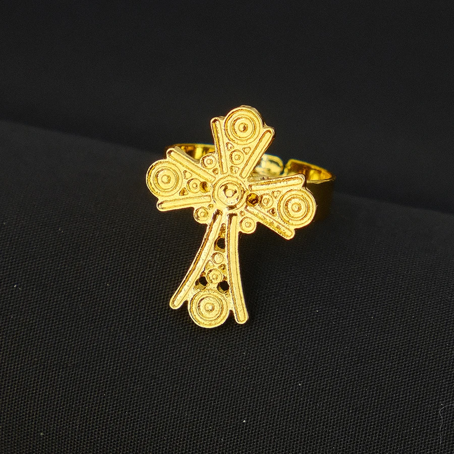 Эфиопские комплекты ювелирных изделий подвески с крестом ожерелья серьги кольца